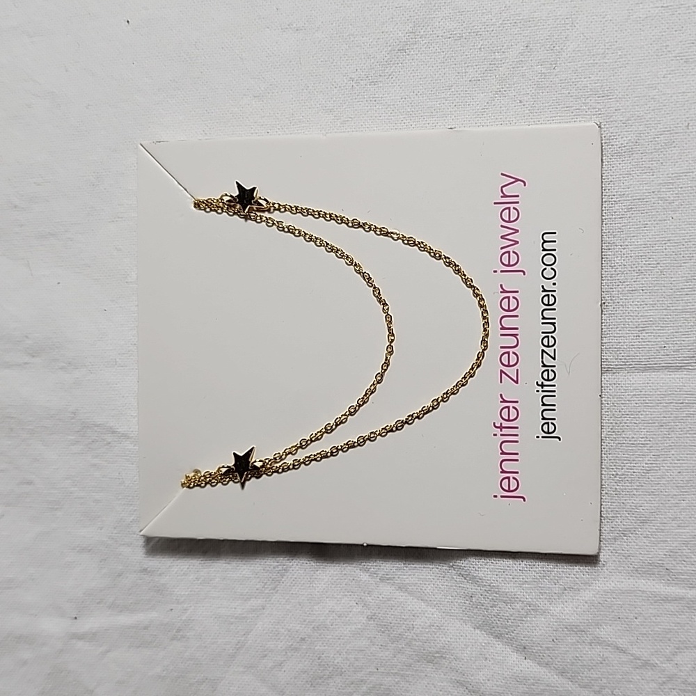 New Jennifer Zeuner Jewelry‎ Star Double Necklace